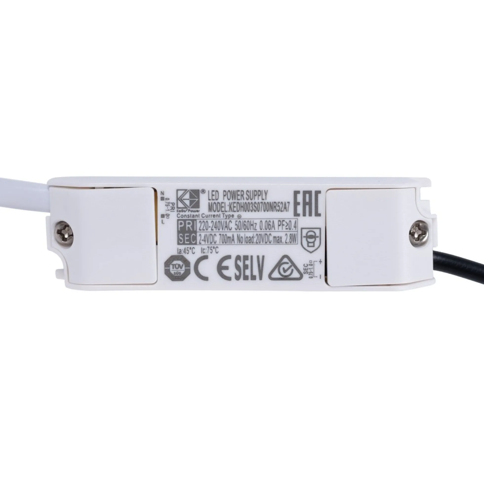 Foco lineal LED trimless / integración - 2W - UGR18 - CRI90