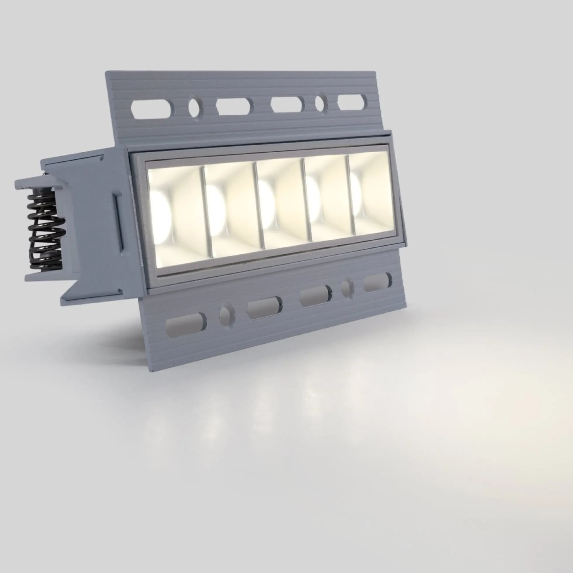Foco lineal LED trimless / integración - 12W - UGR18 - CRI90