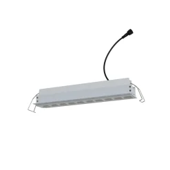 Foco lineal LED trimless / integración - 20W - UGR18 - CRI90