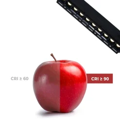 Foco lineal LED trimless / integración - 20W - UGR18 - CRI90