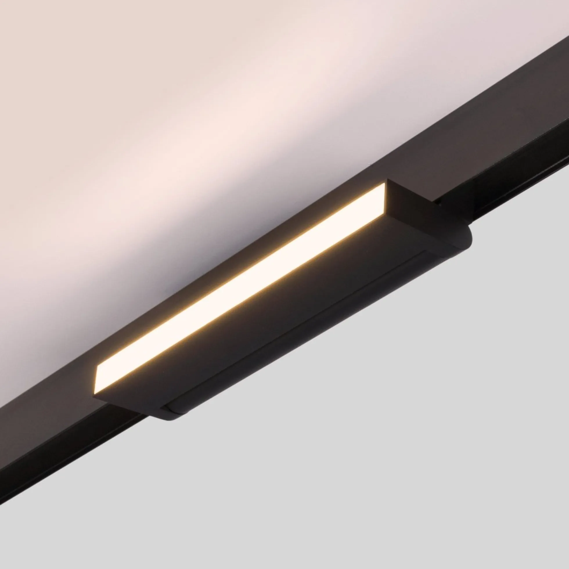 Foco lineal opal orientable carril magnético 48V CCT - 12W - Regulación DALI-2