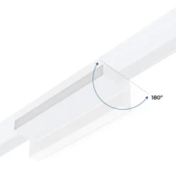 Foco lineal opal orientable carril magnético 48V CCT - 12W - Regulación DALI-2