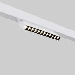 Foco lineal orientable para carril magnético 48V- 12W - Chip OSRAM  - UGR18
