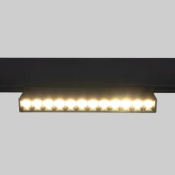 Foco lineal orientable para carril magnético 48V- 12W - Chip OSRAM  - UGR18