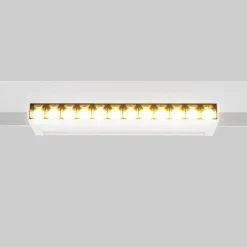 Foco lineal orientable para carril magnético 48V- 12W - Chip OSRAM  - UGR18