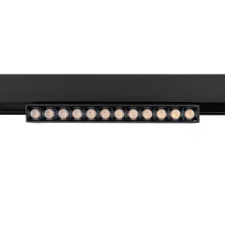 Foco lineal orientable para carril magnético 48V- 12W - Chip OSRAM  - UGR18