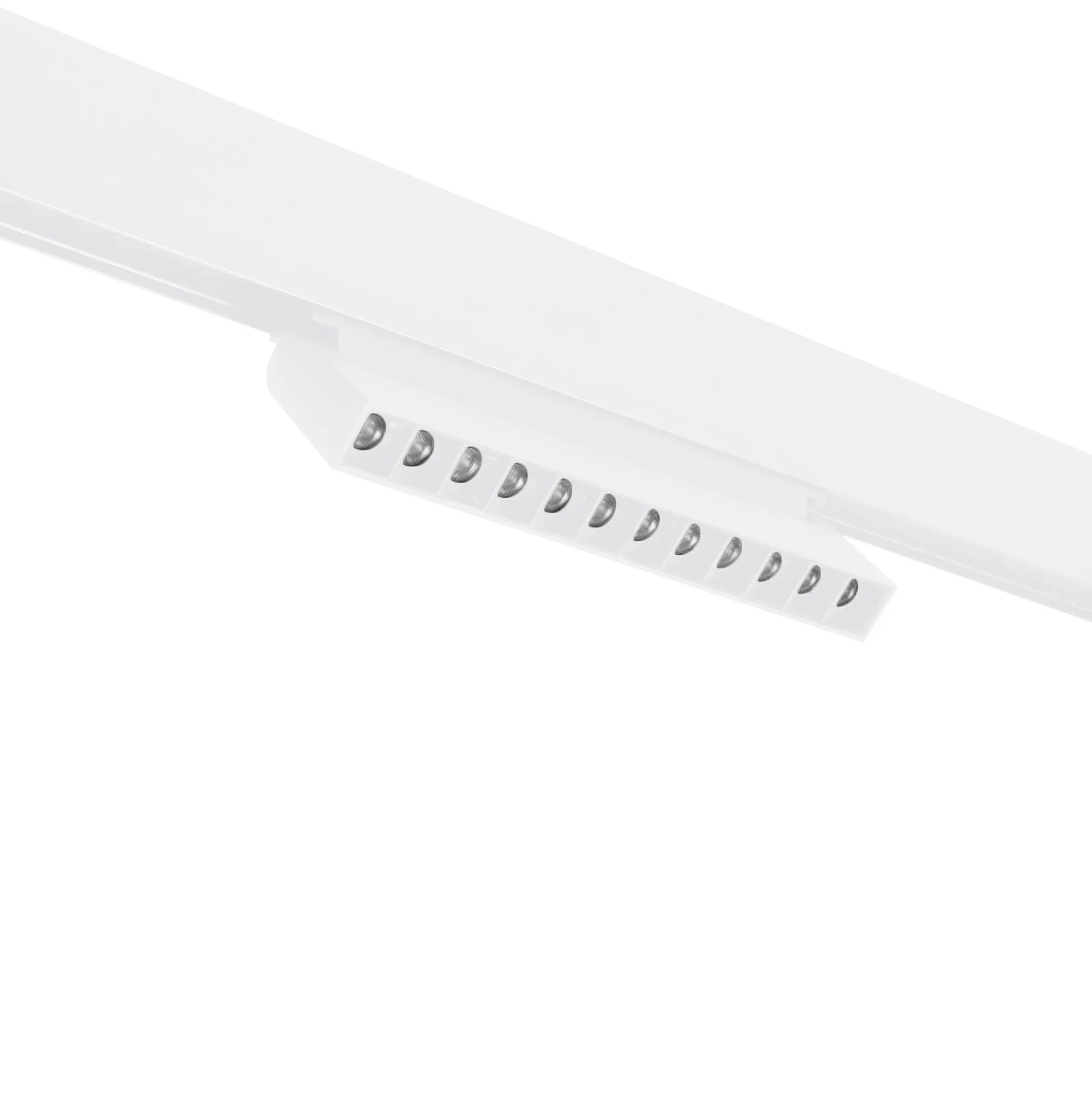 Foco lineal orientable para carril magnético 48V CCT - 12W - DALI regulable - UGR18