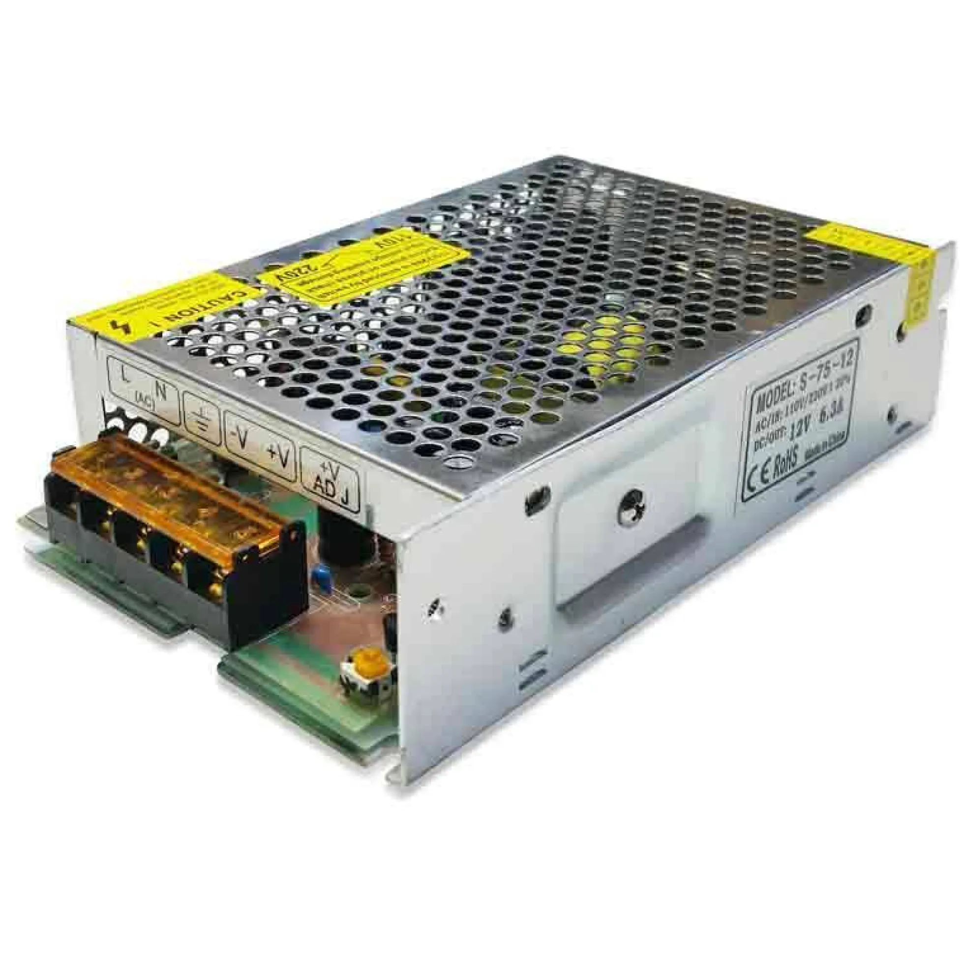 Fuente de alimentación conmutada 12V 75W
