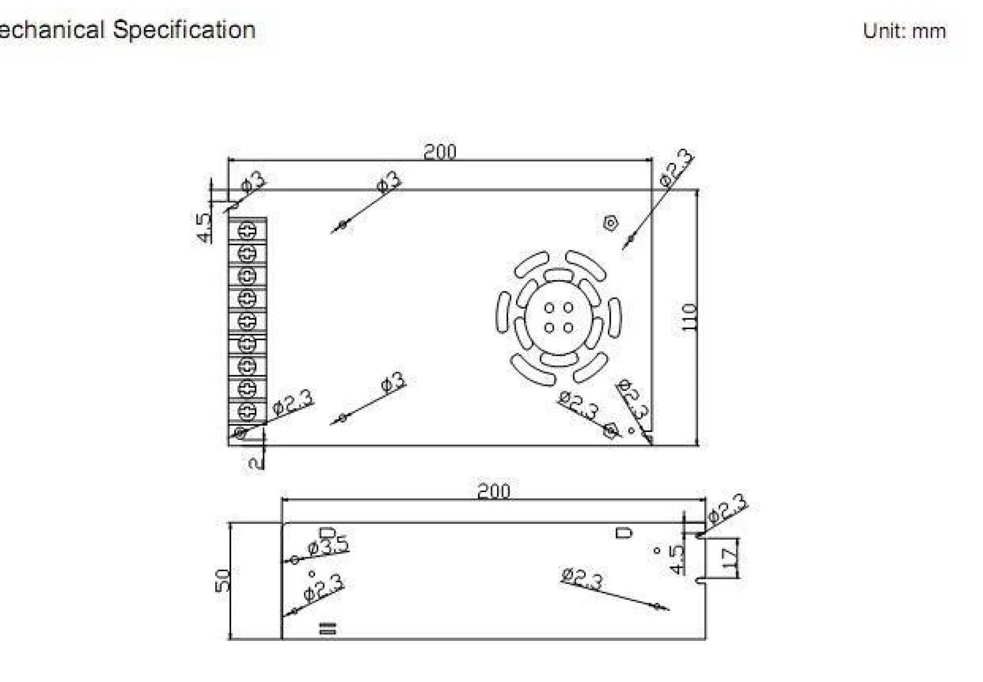 Fuente de alimentación conmutada 12V 350W