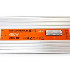 Fuente de alimentación estanca compacta - 400W 24V - 16.5A - IP67