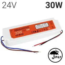 Fuente de alimentación estanca compacta 24V 30W IP67