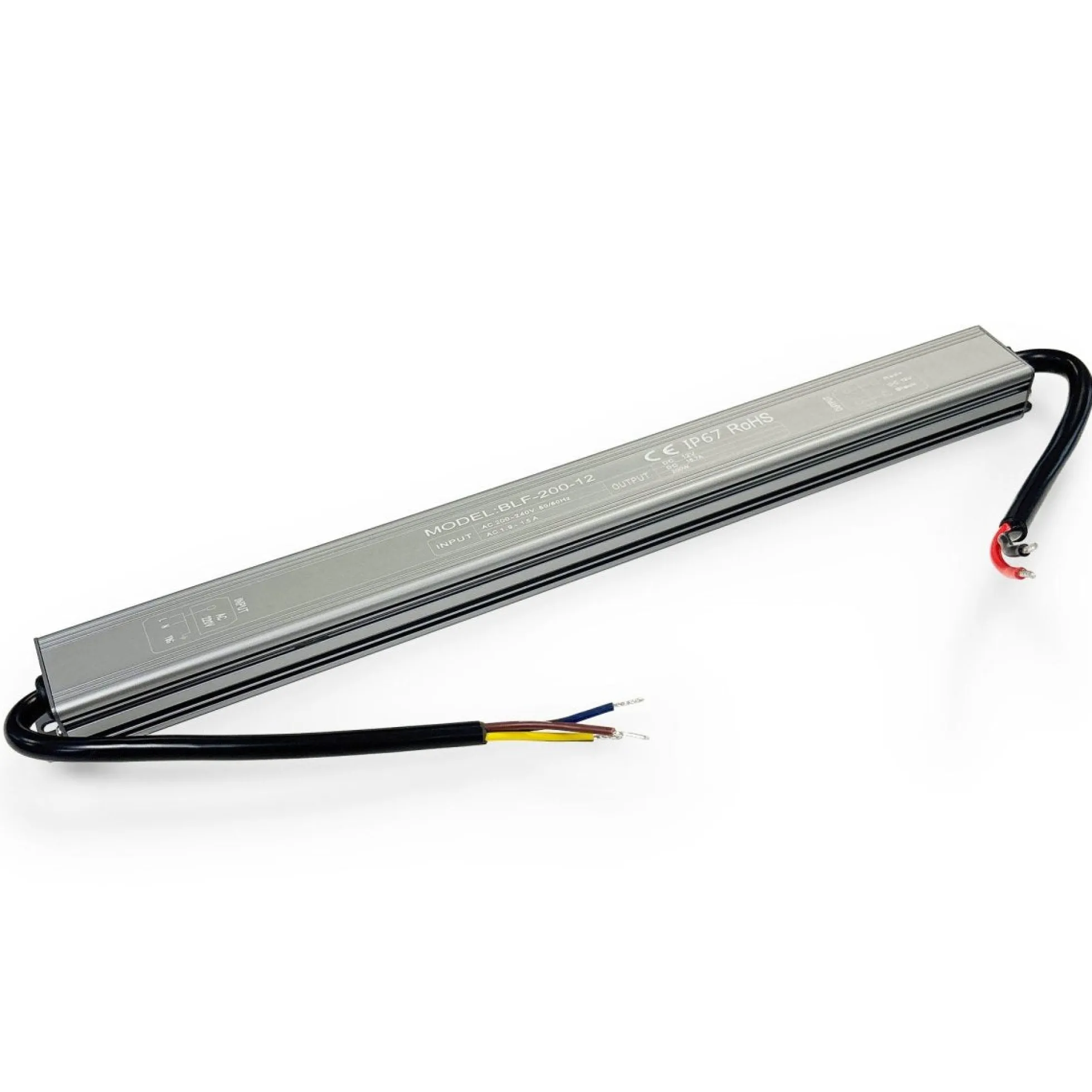 Fuente de alimentación estanca Slim 200W - 12V - 16.5A - IP67