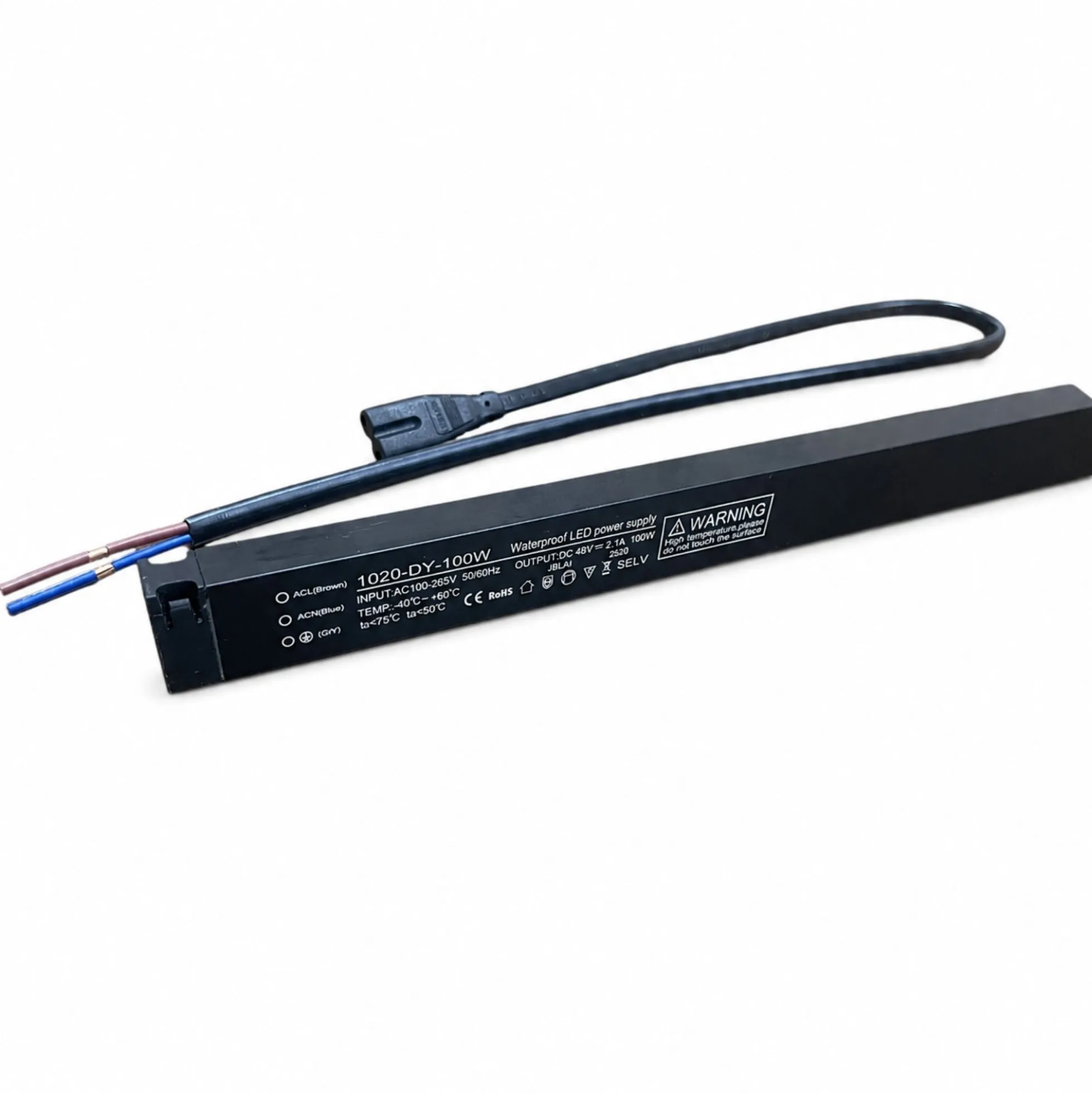 Fuente de alimentación para carril magnético - 10mm - 100W - 48V