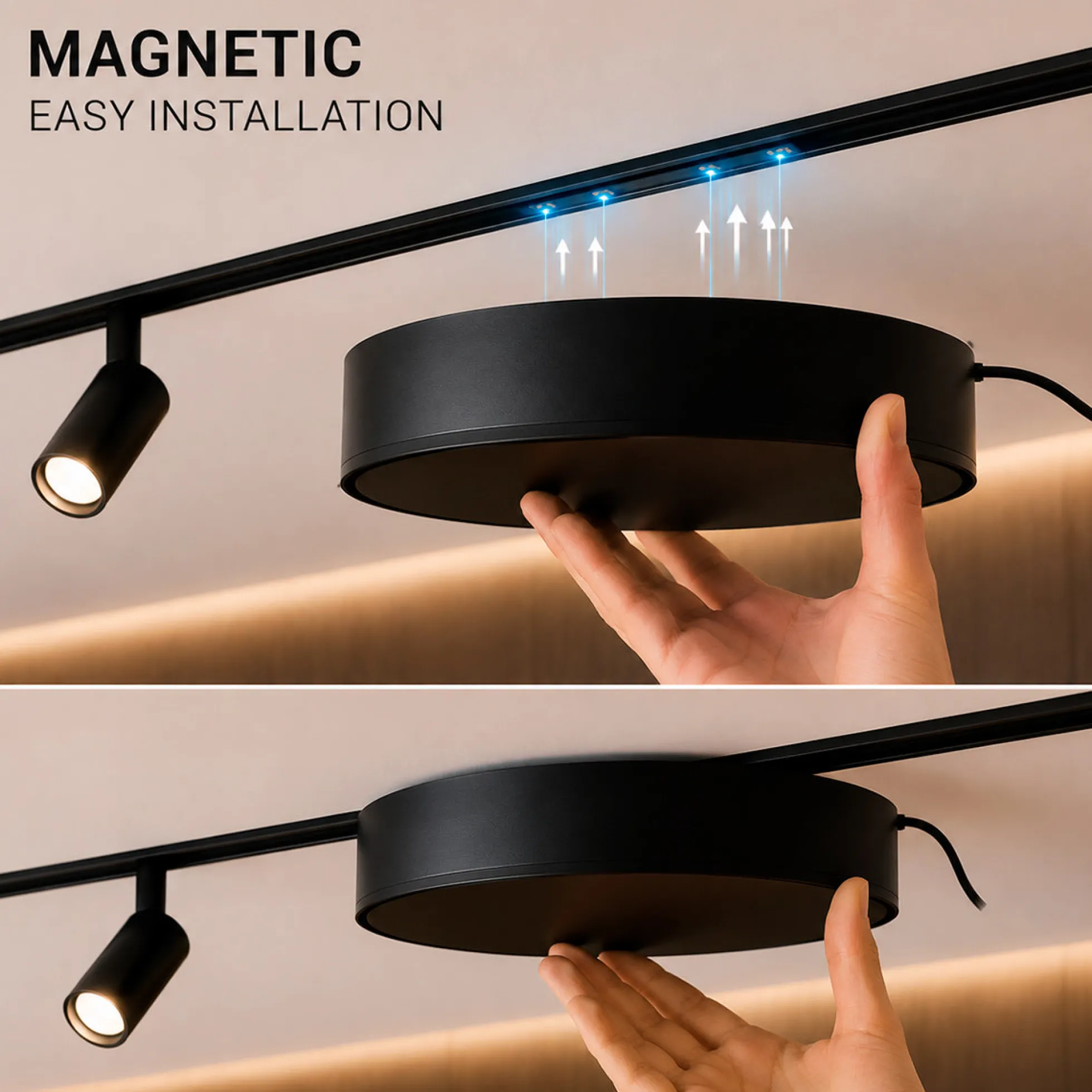 Fuente de alimentación para carril magnético - 5mm - 100W - 24V