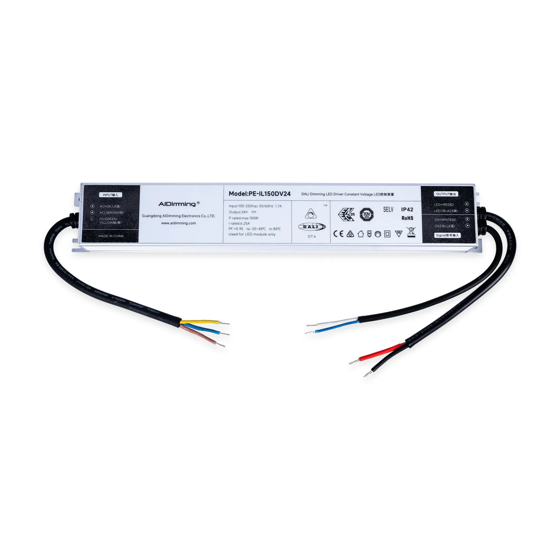 Fuente de alimentación regulable DALI DT6 - 24V DC - 6,25A - 150W