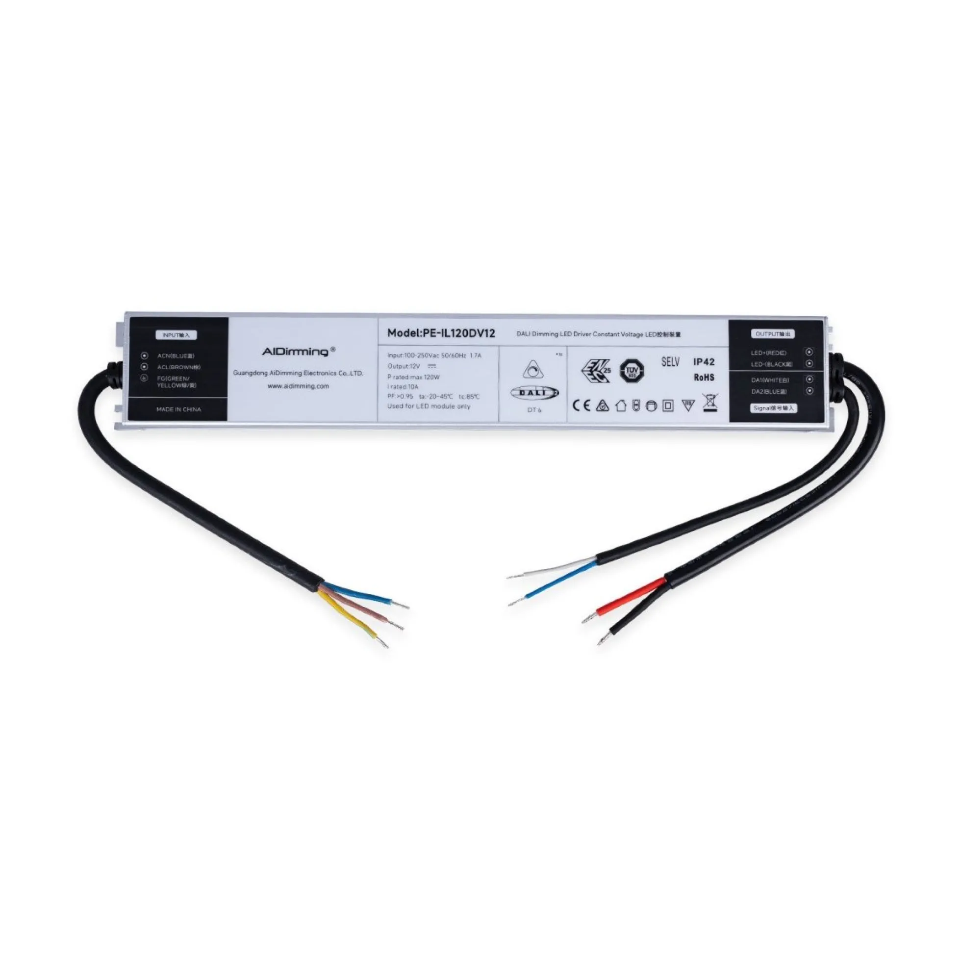 Fuente de alimentación regulable DALI 12V - 10A - 120W