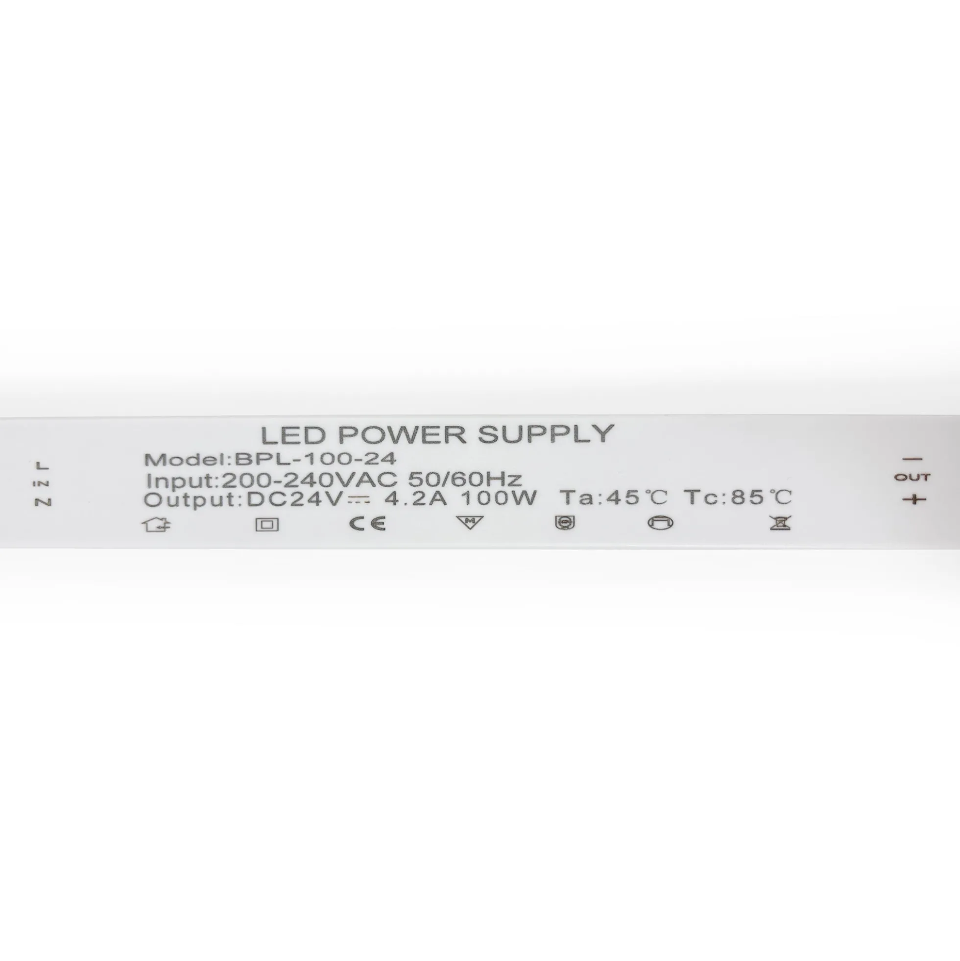 Fuente de alimentación Slim - 24V - 100W - 4.1A