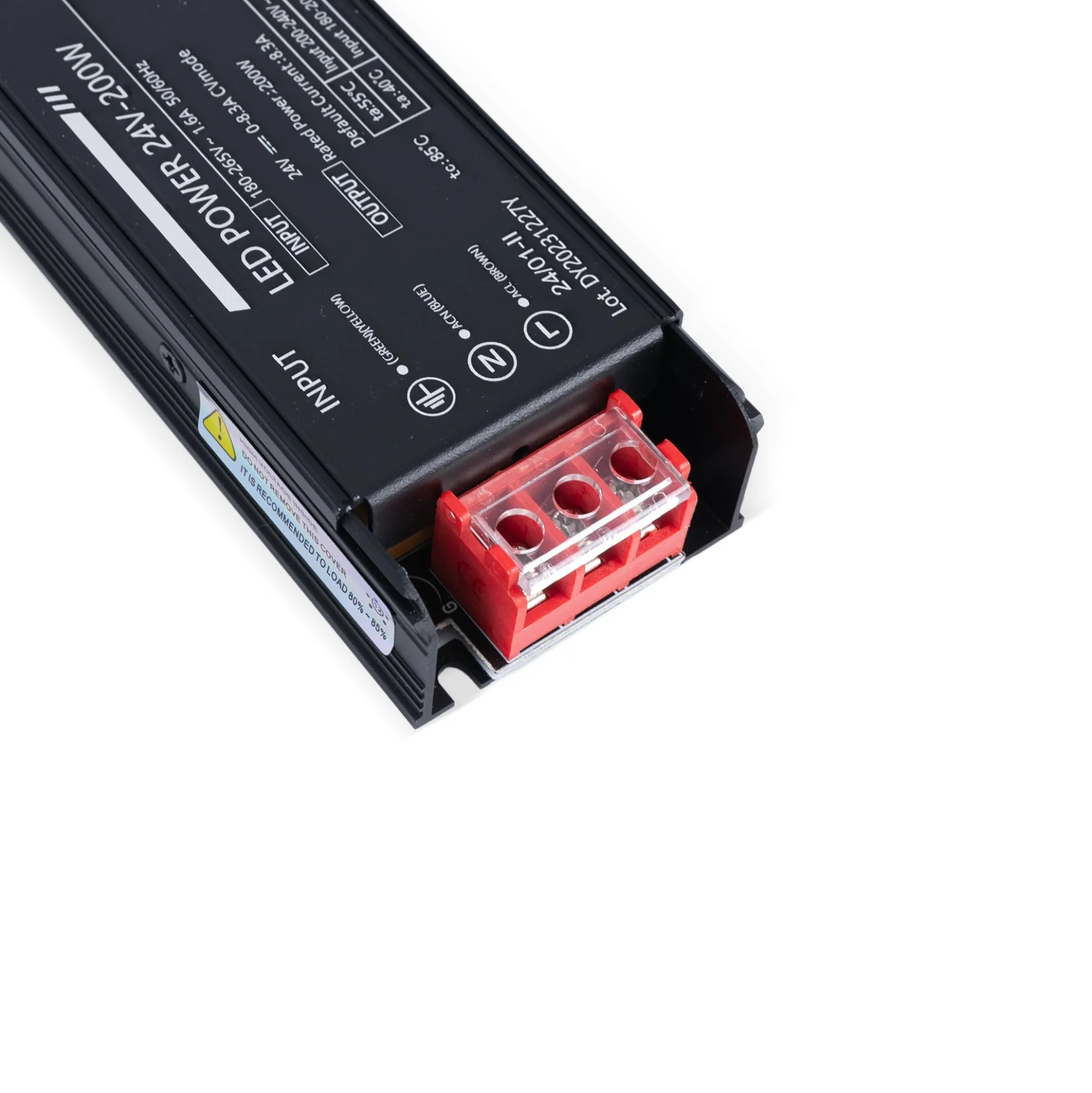 Fuente de alimentación Slim 200W 24V - 8.3A - Alta eficiencia - IP20