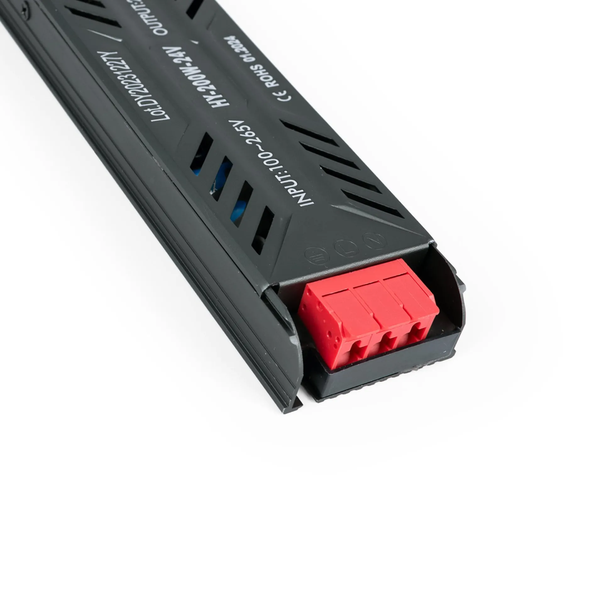 Fuente de alimentación Slim 200W 24V - 8.3A - Regleta conexión rápida - IP20