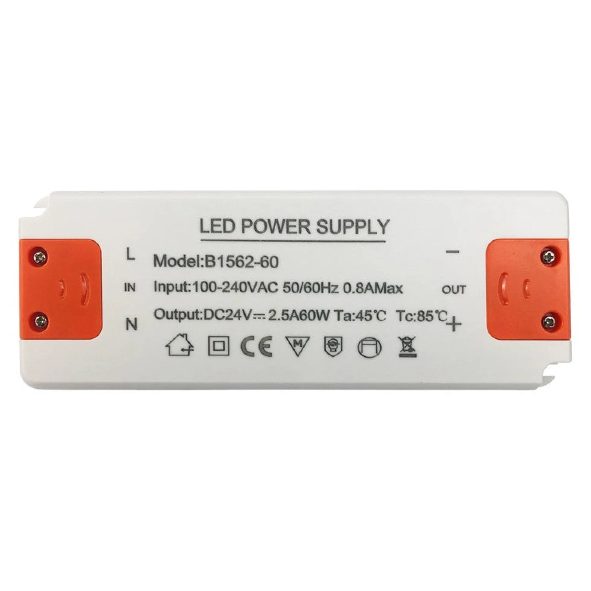 Fuente de alimentación ultra slim 24V 60W IP20