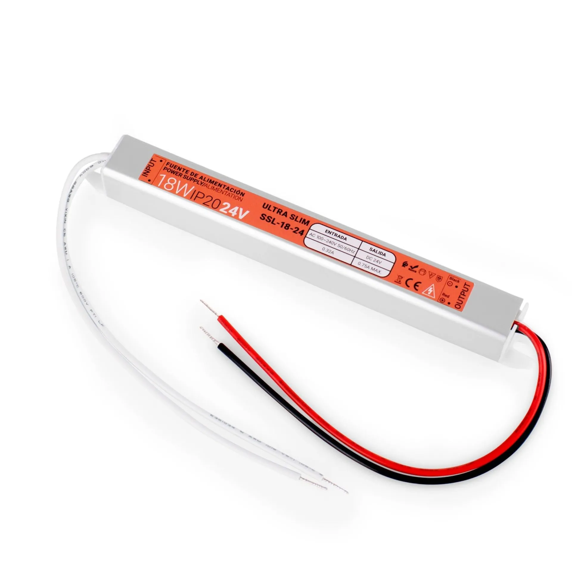 Fuente de alimentación ultra slim 24V - 18W - IP20