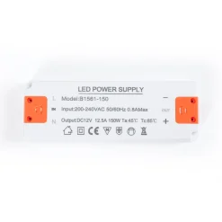 Fuente de alimentación ultra slim 12V - 150W - 12.5A - IP20
