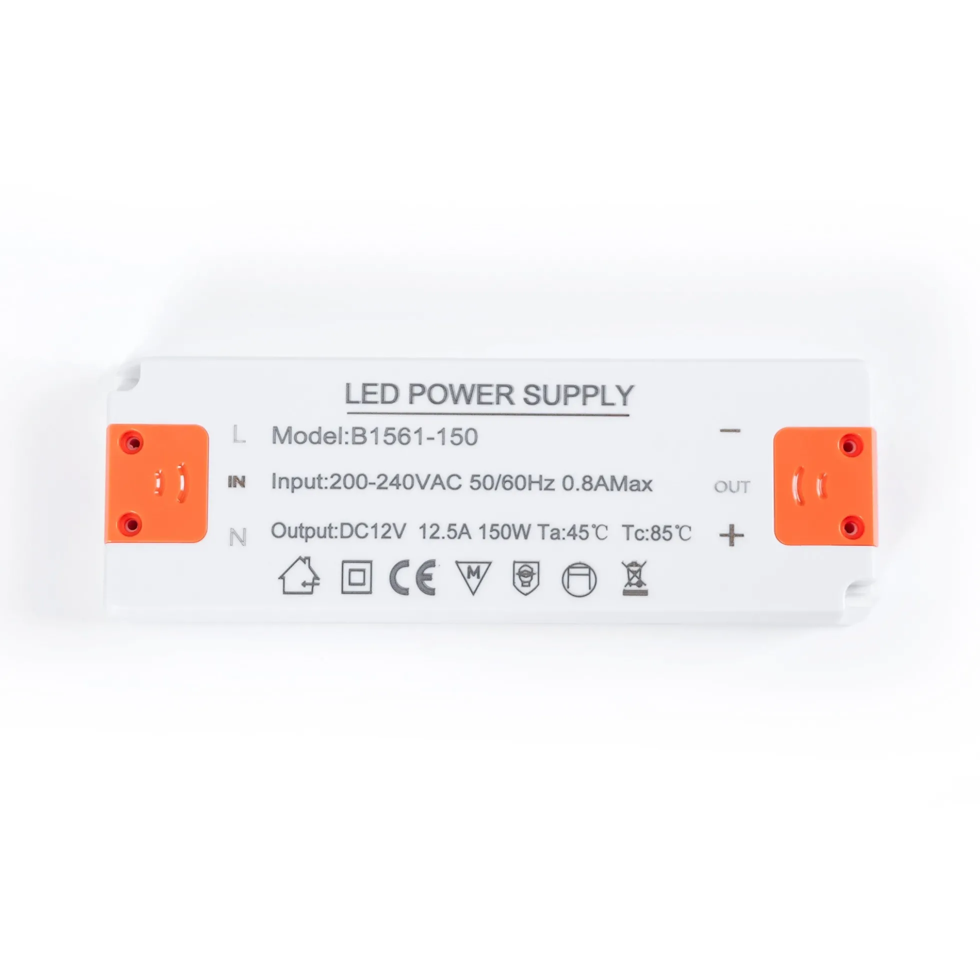 Fuente de alimentación ultra slim 12V - 150W - 12.5A - IP20