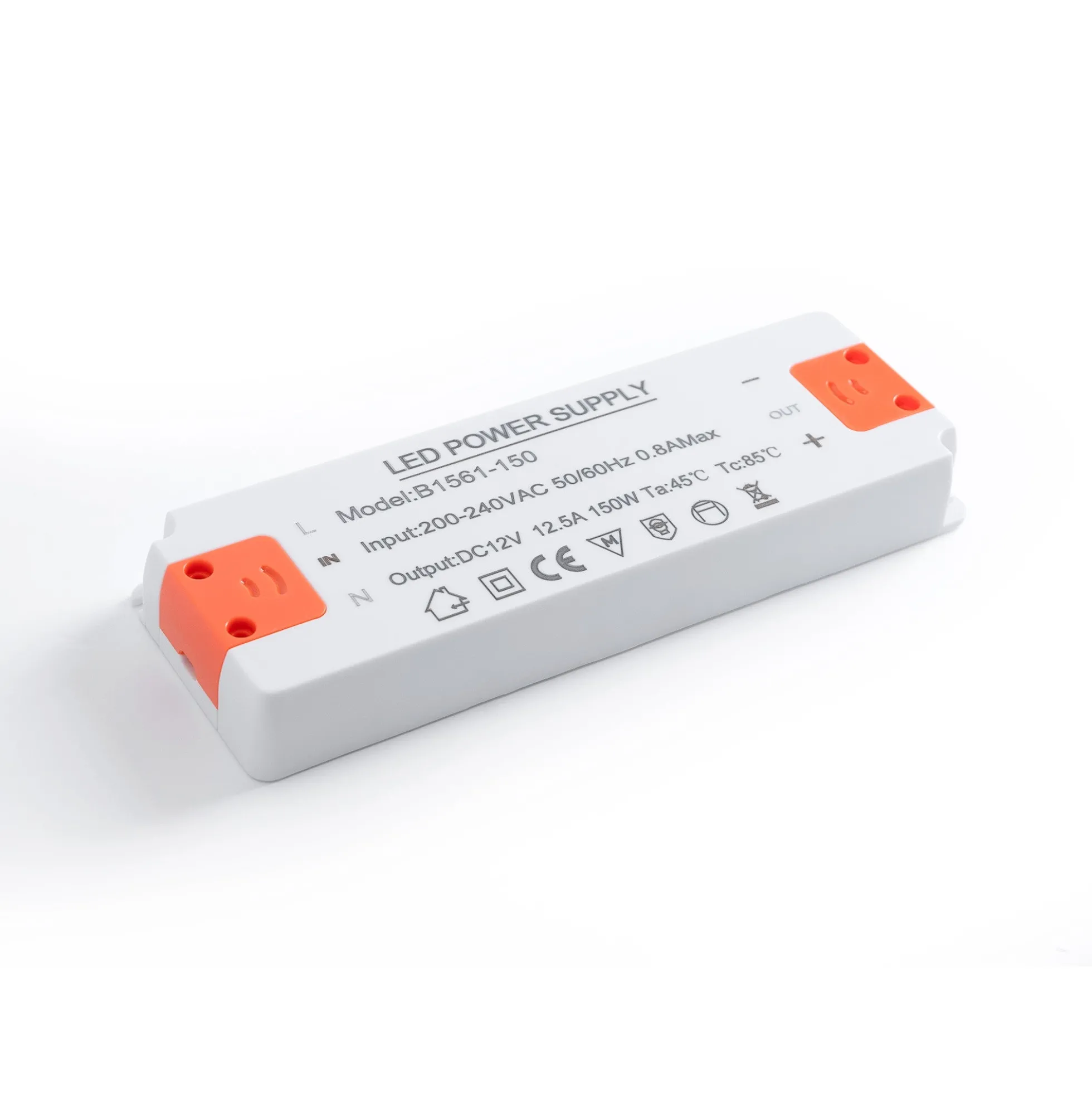 Fuente de alimentación ultra slim 12V - 150W - 12.5A - IP20
