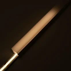 Funda de silicona flexible blanca - Tira LED a neón - 16x16 mm - 3 lados - Superficie