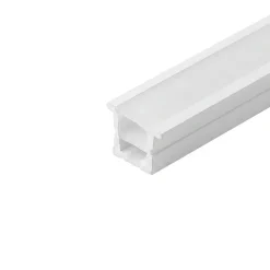 Funda de silicona flexible blanca - Tira LED a neón - 10x10 mm - Empotrable