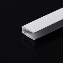 Funda de silicona flexible blanca - Tira LED a neón - 4x8 mm - Curvatura horizontal - Superficie