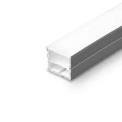 Funda de silicona flexible blanca - Tira LED a neón - 16x16 mm - Superficie