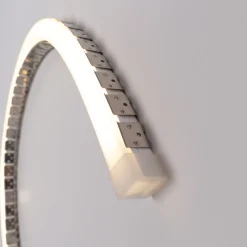 Funda de silicona flexible blanca - Tira LED a neón - 10x10 mm - Curvatura horizontal - Superficie