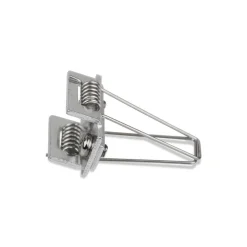 Grapa metálica para sujeción de perfil de aluminio empotrable 36x28mm (1ud)