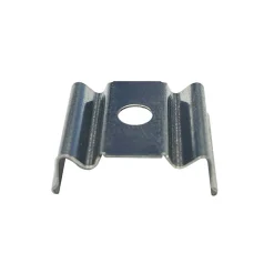 Grapa metálica para sujeción del perfil tira LED doble ref. BPERFALP196