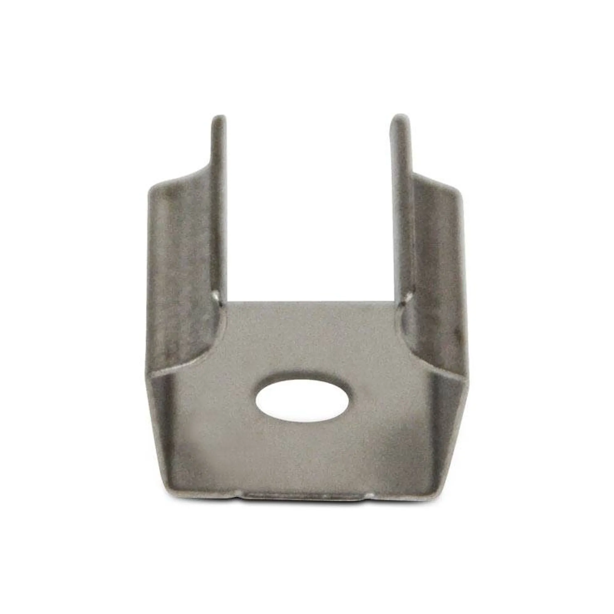 Grapa metálica para sujeción Perfil Bañador arriba/abajo 18x49mm (1ud)