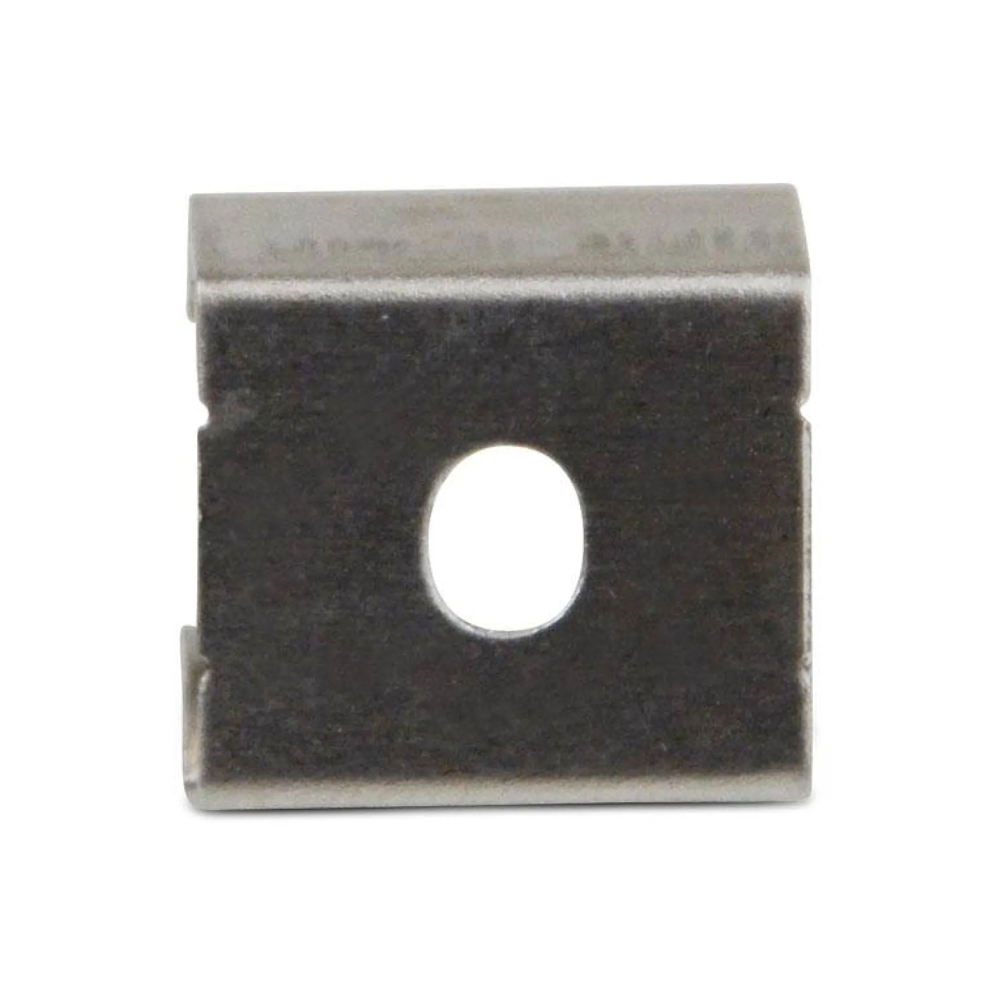 Grapa metálica para sujeción Perfil Bañador arriba/abajo 18x49mm (1ud)
