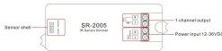 Interruptor con sensor de proximidad IR 12-36V 1Ch 3A