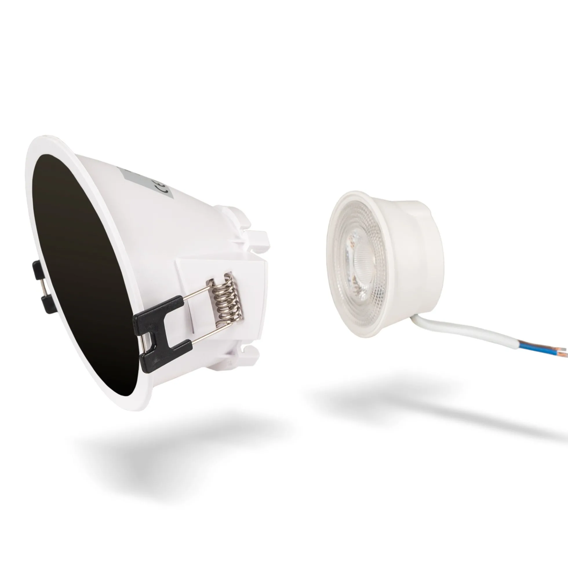 KIT Aro downlight asimétrico Ø93mm + Módulo LED MR16 5W