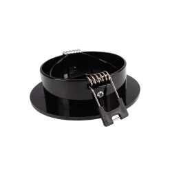 KIT - Aro downlight basculante Ø75mm + Bombilla GU10 5W + Casquillo GU10
