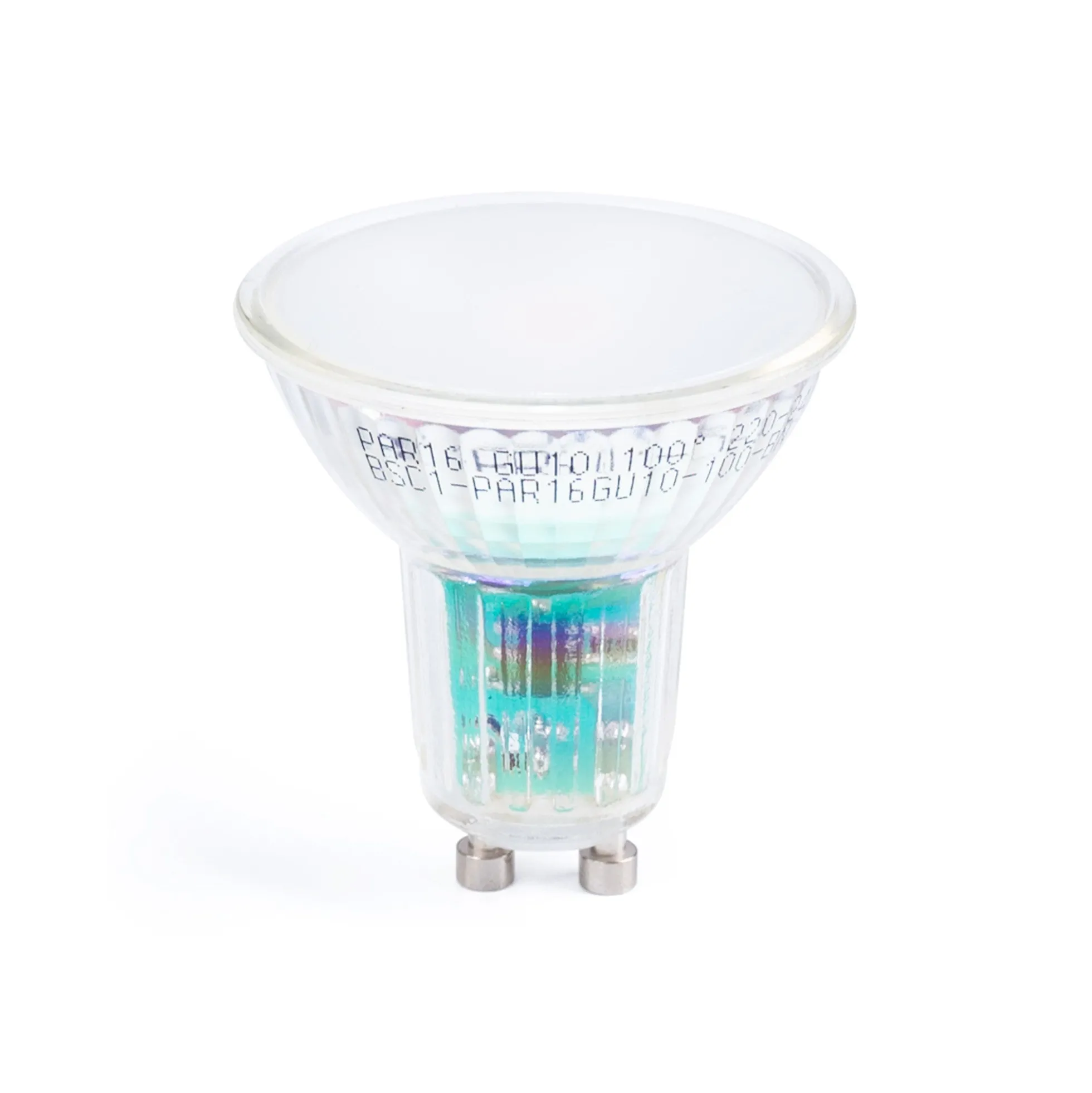 KIT Aro downlight cuadrado 93x93mm + Bombilla GU10 6W + Casquillo