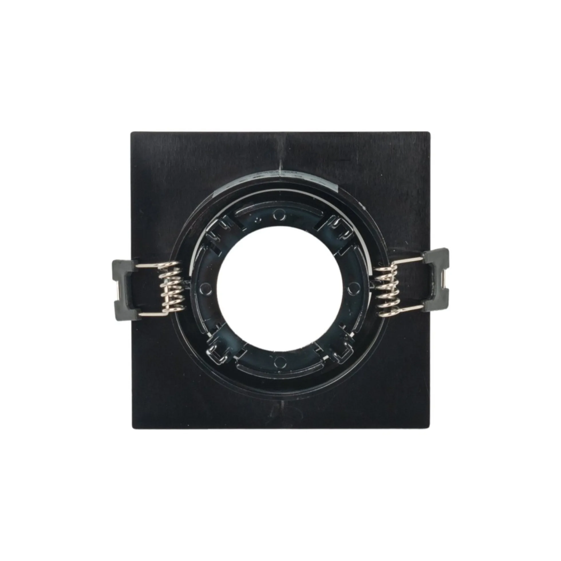 KIT Aro downlight cuadrado 93x93mm + Bombilla GU10 6W + Portalámparas