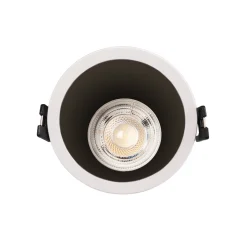 KIT Aro downlight redondo asimétrico Ø85mm + Módulo LED MR16 5W