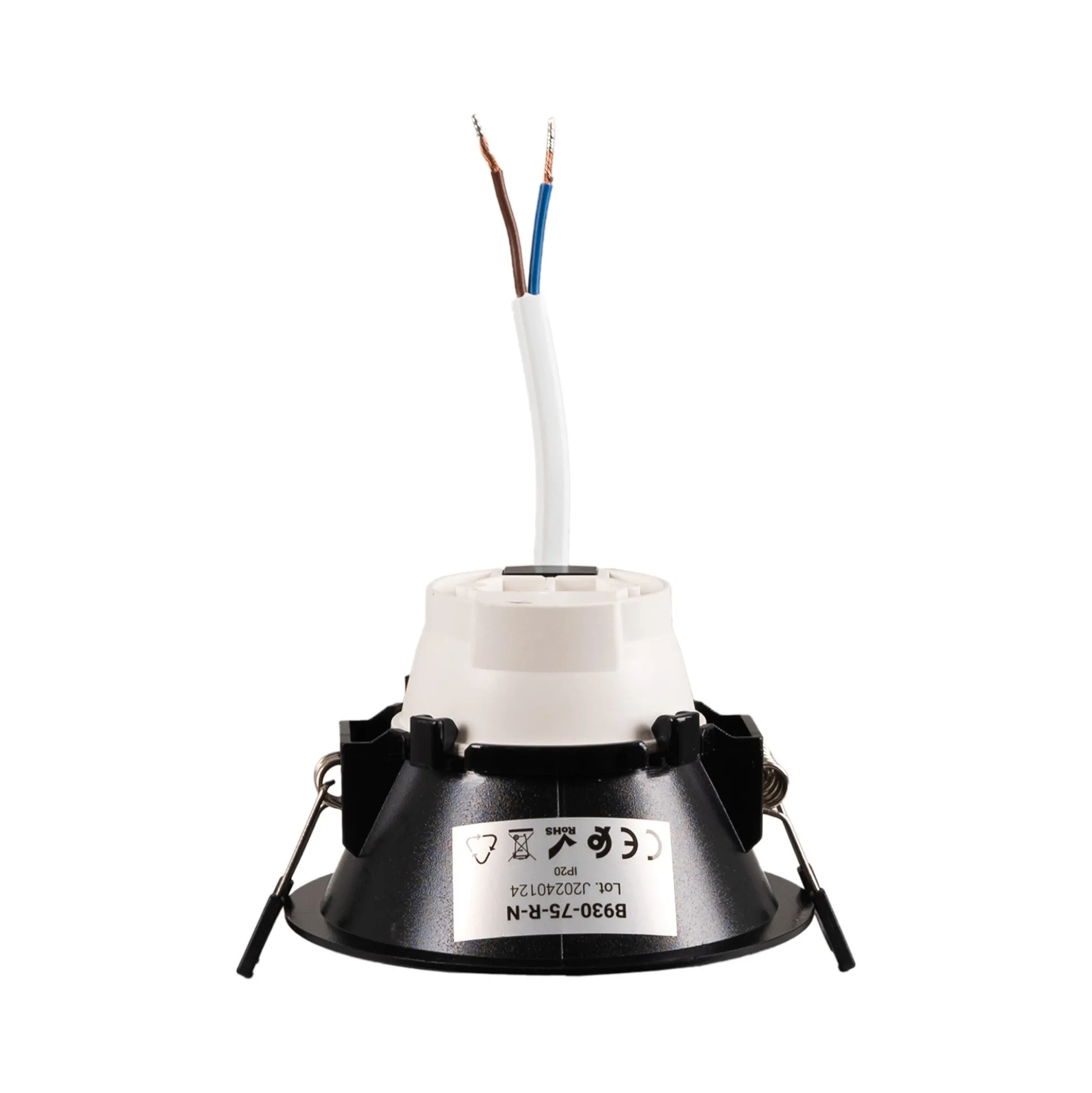 KIT Aro downlight redondo Ø85mm + Módulo LED MR16 5W