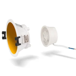 KIT Aro downlight redondo Ø85mm + Módulo LED MR16 5W