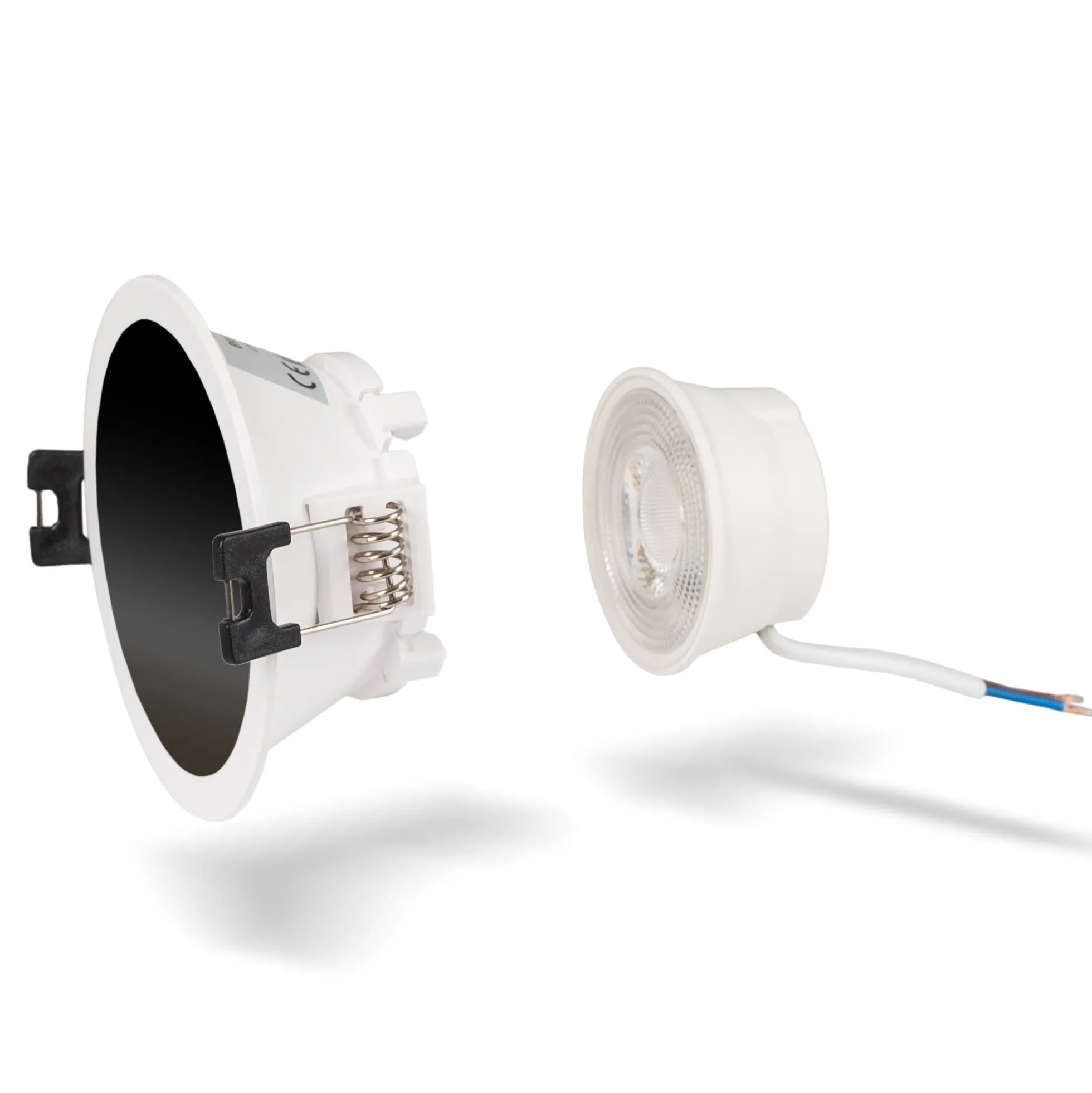 KIT Aro downlight redondo Ø85mm + Módulo LED MR16 5W