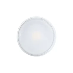 KIT Aro empotrable Ø93mm + Bombilla GU10 6W + Portalámparas