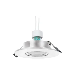 KIT Aro empotrable Ø110mm + Bombilla GU10 6W + Portalámparas