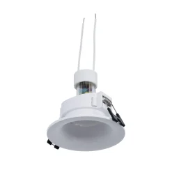 KIT Aro empotrable Ø86mm + Bombilla GU10 6W + Portalámparas