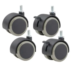 Kit de 4 Ruedas 50mm para Display Publicitario - Ref. DLS32 /DLS43 / DLS55
